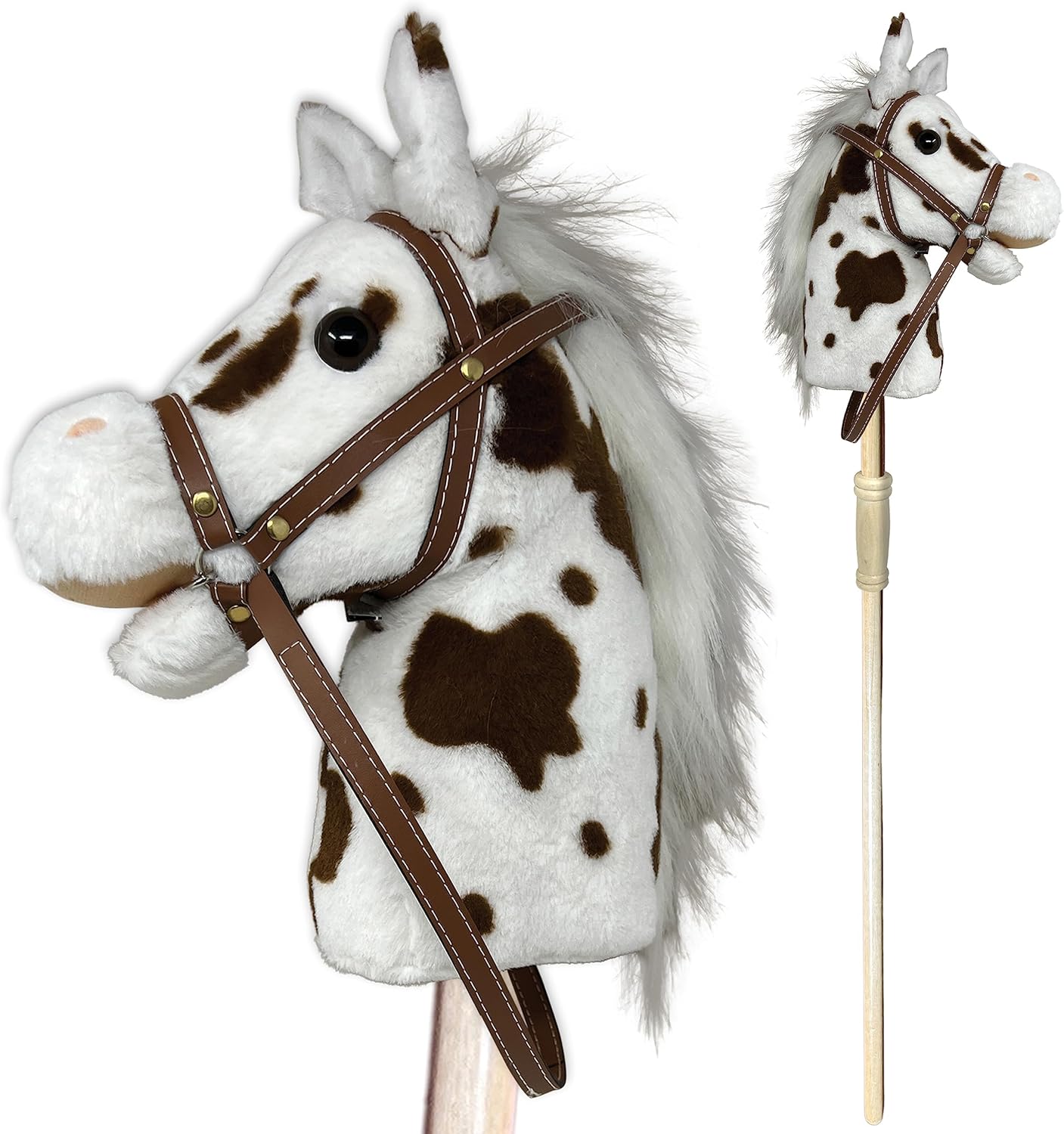 Monty plush hobby horse — ships to Anaheim, California