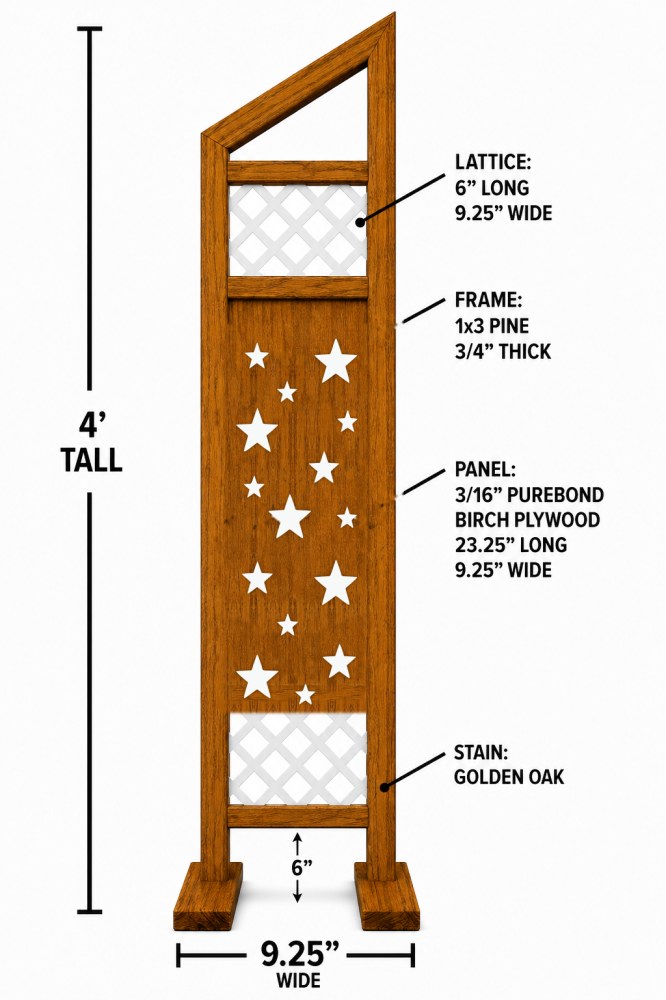 Falling Stars hobby horse jump — custom colors, ships to Brooklyn, New York